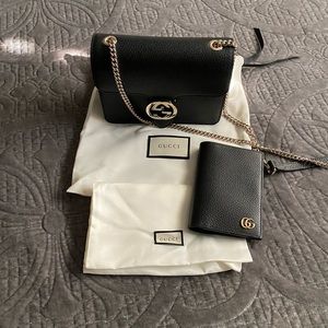 Gucci purse and compact wallet